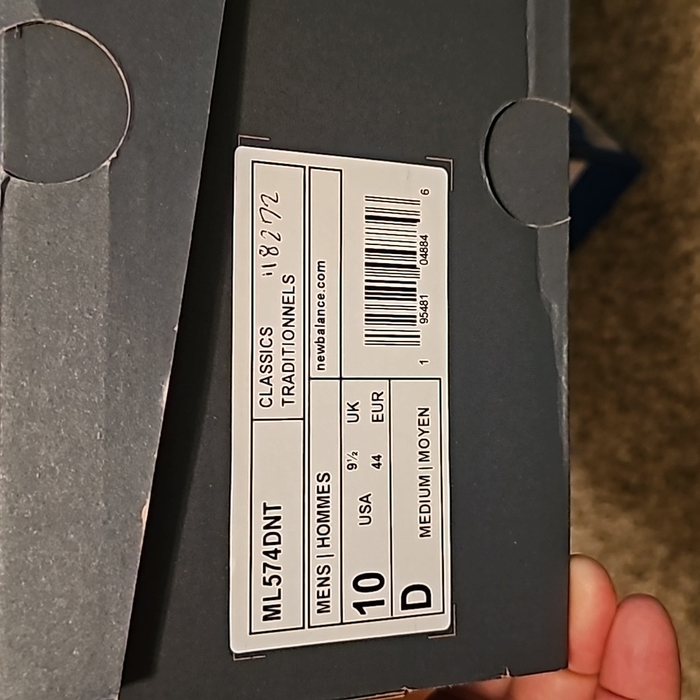 Mens Size 10 New Balance 574